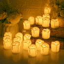bougie LED sans flamme pour Halloween Thanksgiving et Noël