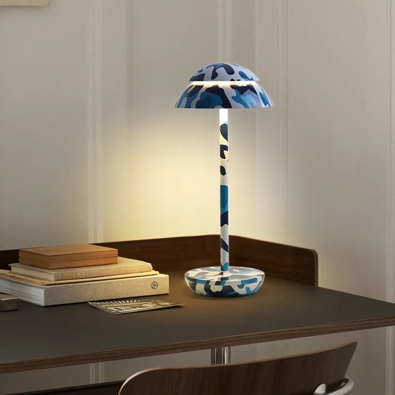 lampe rechargeable vintage led usb sans fil veilleuse portable - vue 6 sur 11