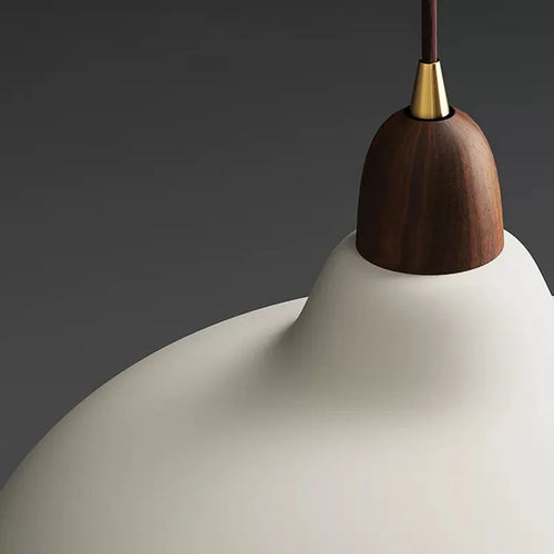 Lustre LED nordique lampes suspendues industrielles luminaire d'intérieur pour salon salle à manger cuisine décor noir blanc suspension - vue 6 sur 10