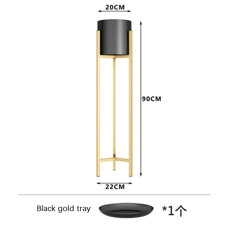 supports de plantes nordiques en fer pour extérieur - vue 12 sur 12