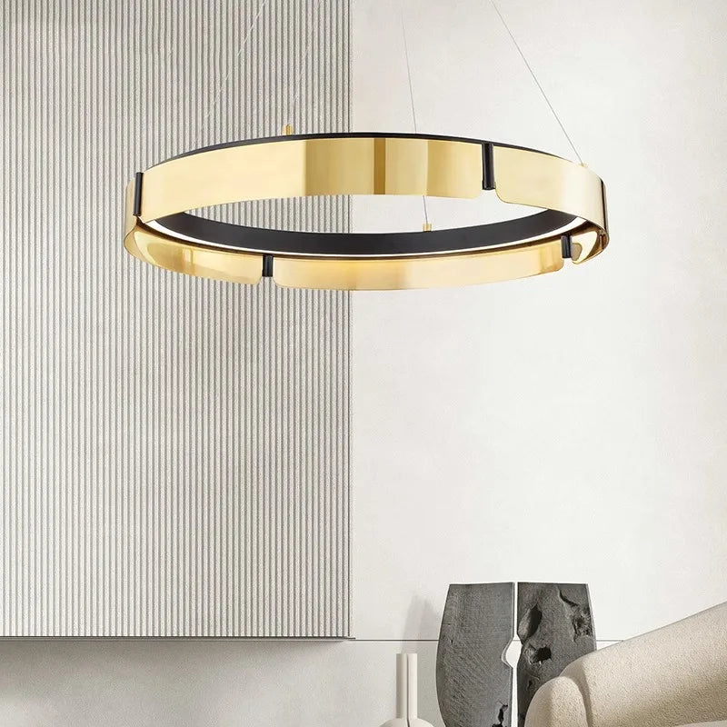 plafonnier led rond design moderne minimaliste luminaire - vue 4 sur 14
