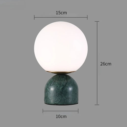 Lampe de chevet en marbre - vue 9 sur 9