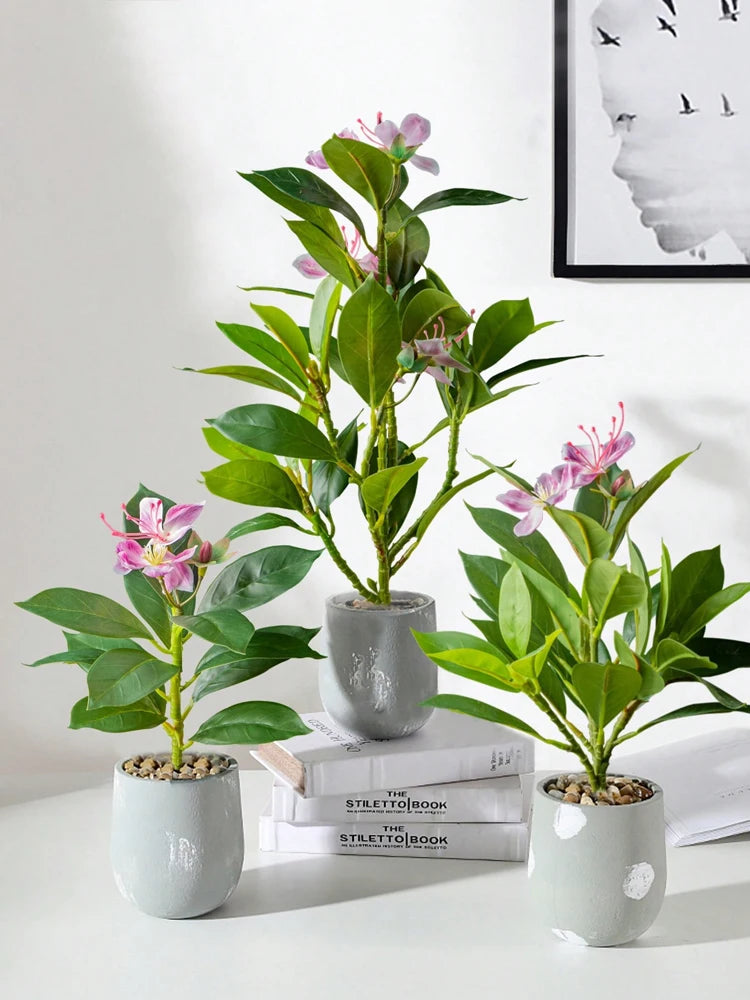 plantes artificielles tropicales pour décoration intérieure et extérieure - vue 2 sur 12