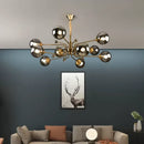 Minimalist modern magic bean chandelier for decorative interiors
