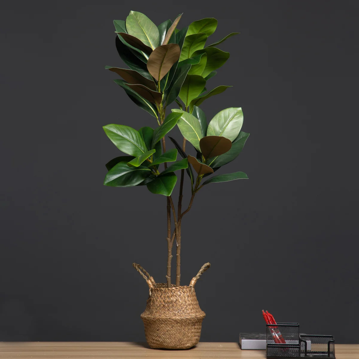 grandes plantes artificielles magnolia pour décoration jardin intérieur - vue 2 sur 7