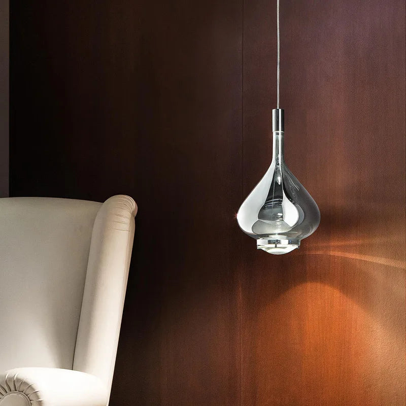 Italy Design LED Glass Pendant Lamp for Hotel Kitchen Restaurant Bar Decor Chandeliers Suspension Lustre Hanging Lighting - vue 3 sur 10