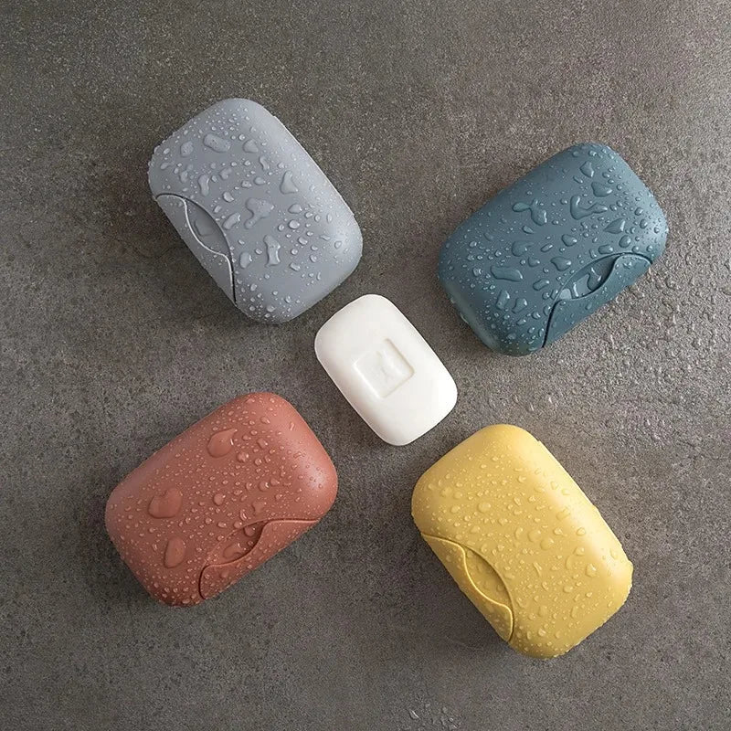 boîte à savon de voyage étanche et compacte