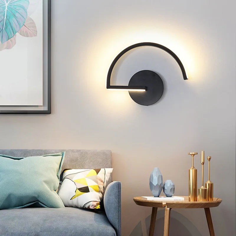applique murale minimaliste art nordique pour salon