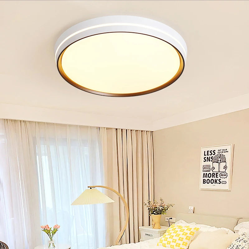 plafonnier led encastré moderne simple et minimaliste - vue 4 sur 11