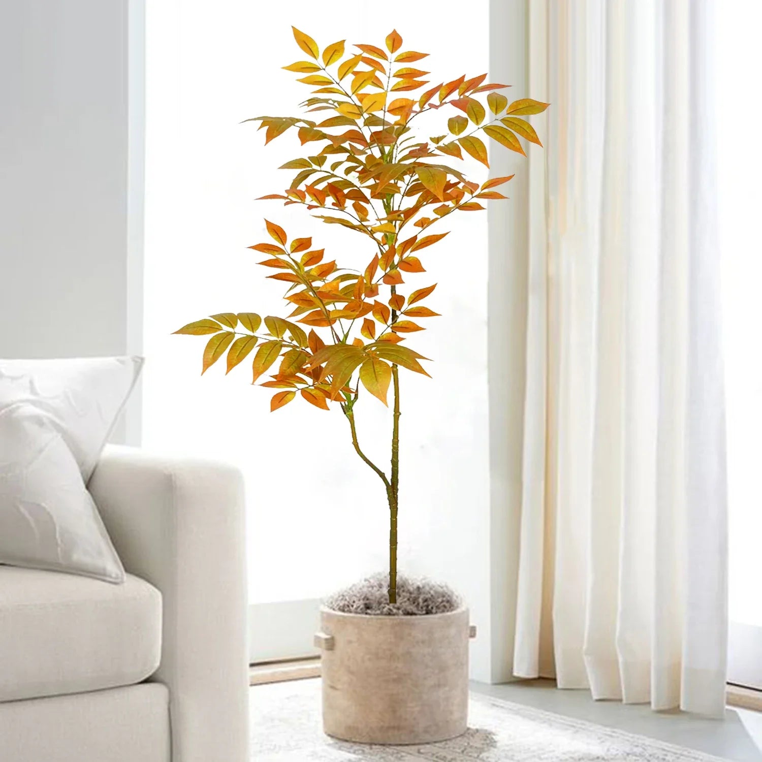 banyan artificiel palmier en plastique pour décoration intérieure et festive - vue 4 sur 13