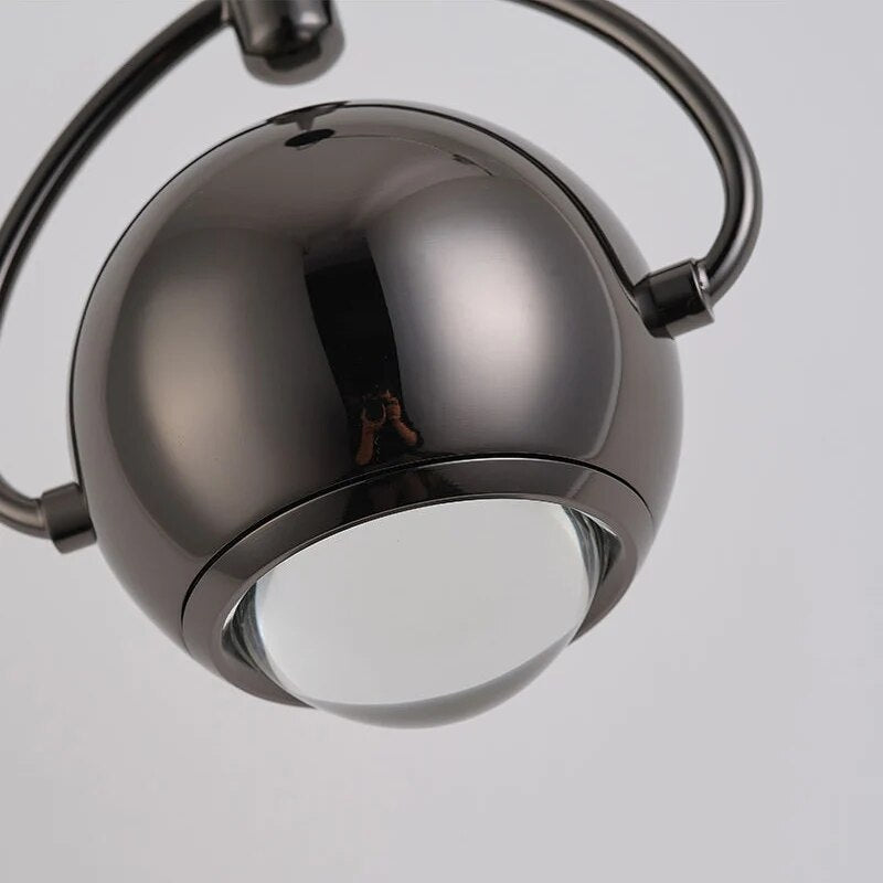 Suspension design boule accrochée LED - vue 5 sur 11