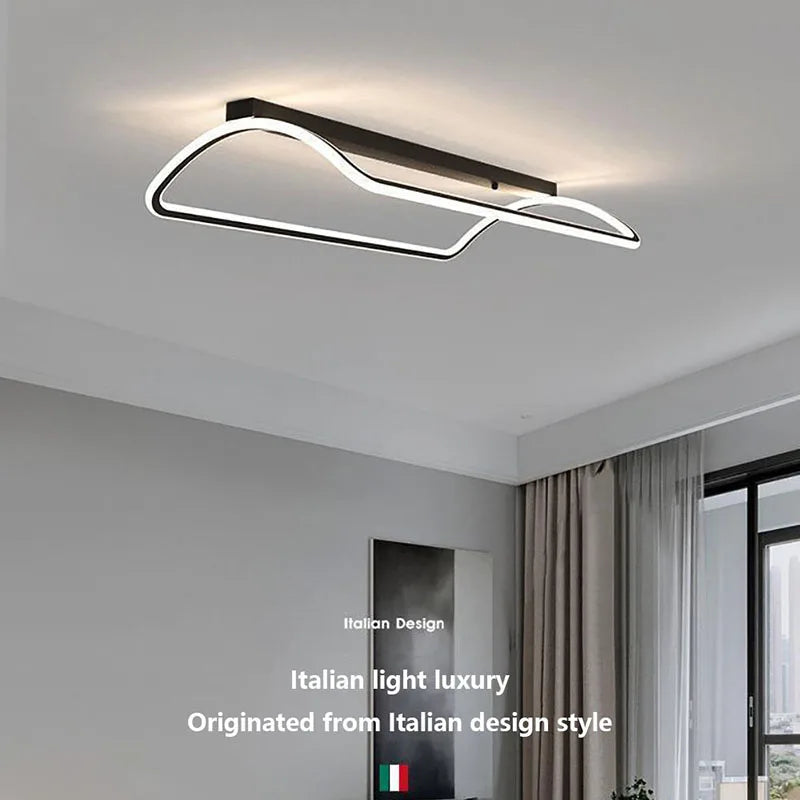 Plafond moderne à LEDs lampes pour salon salle à manger balcon chambre plafond Lustre intérieur décor à la maison luminaire Lustre - vue 7 sur 18