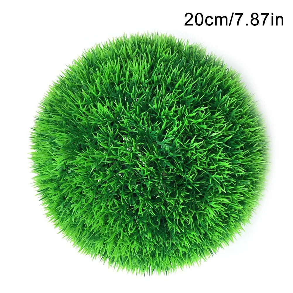 boules de gazon artificiel pour décoration de fêtes et événements - vue 15 sur 18
