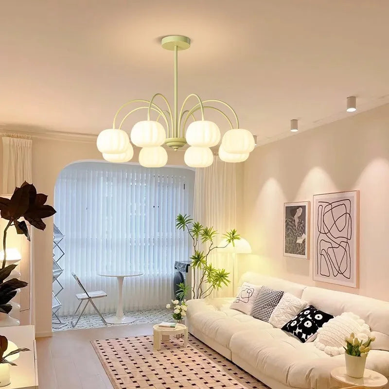 lustre moderne style pastoral pour une atmosphère chaleureuse créative - vue 3 sur 11