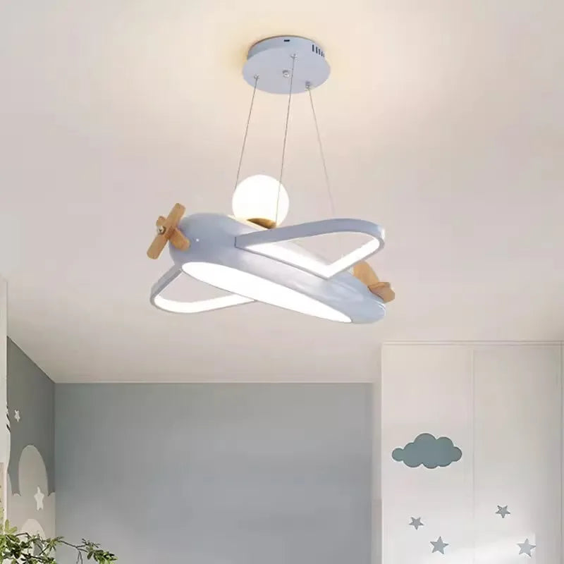 lustre moderne pour chambre d'enfant style romantique et élégant - vue 6 sur 8