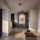 Walnut Wood Square Box, Simple Modern Wabi-sabi style, Spotlights and downlights for Bedroom, Bedside, Living, Dining Room