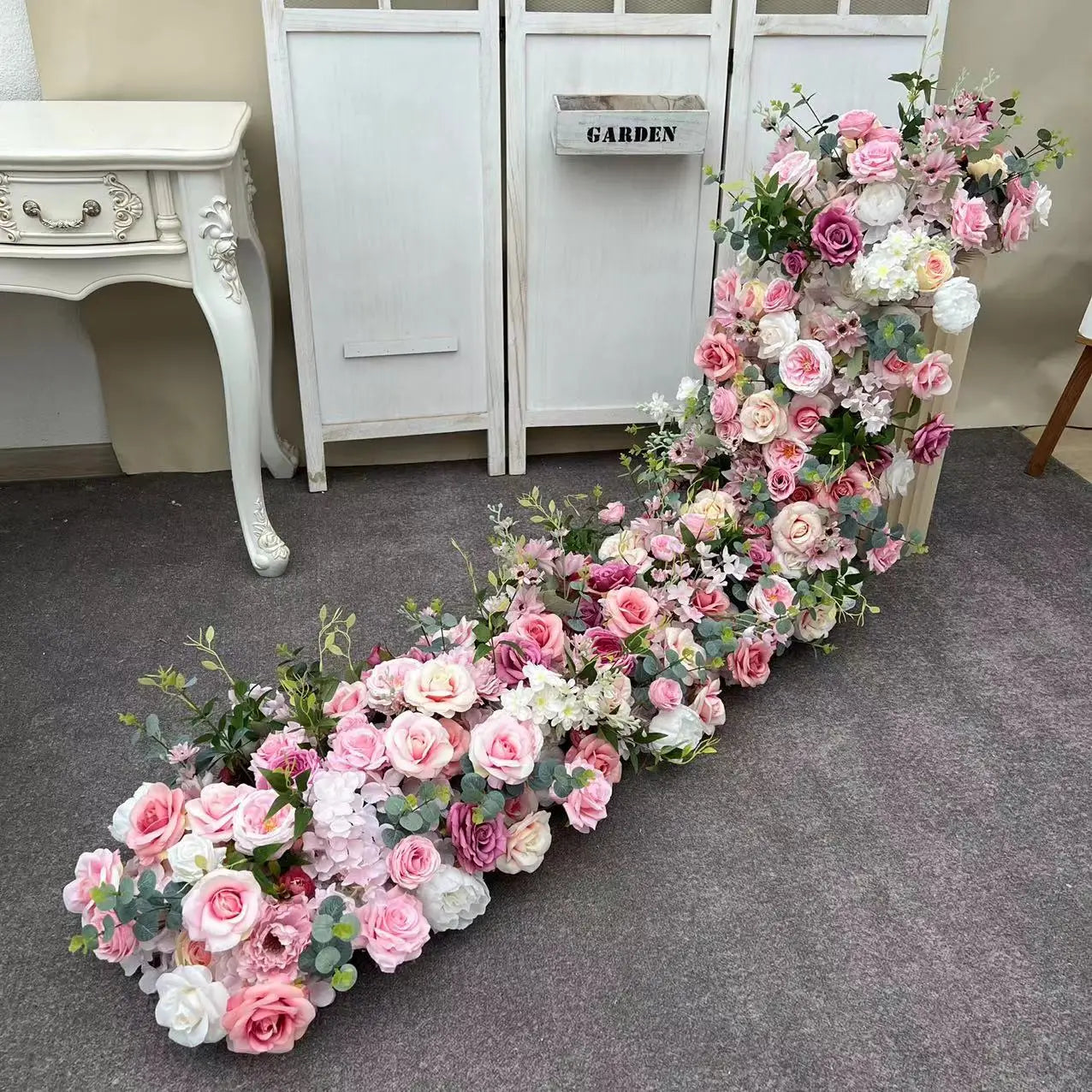 fleur d'hortensia artificielle pour décoration de mariage et fête - vue 4 sur 12