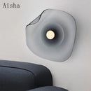 Creative Nordic design glass wall light decorative minimalist