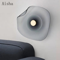 Creative Nordic design glass wall light decorative minimalist