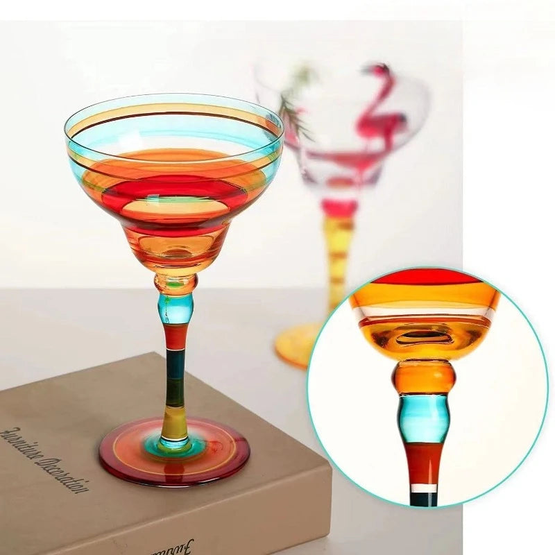 Verre cocktail fait main 330ml style festif bar