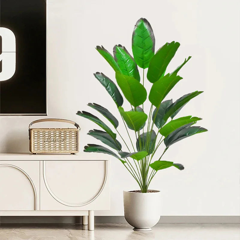 plante artificielle tropicale pour décoration intérieure et extérieure - vue 4 sur 10