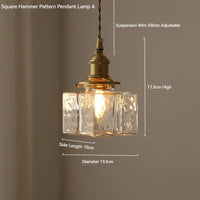 suspension en verre vintage japonaise led pour lustres