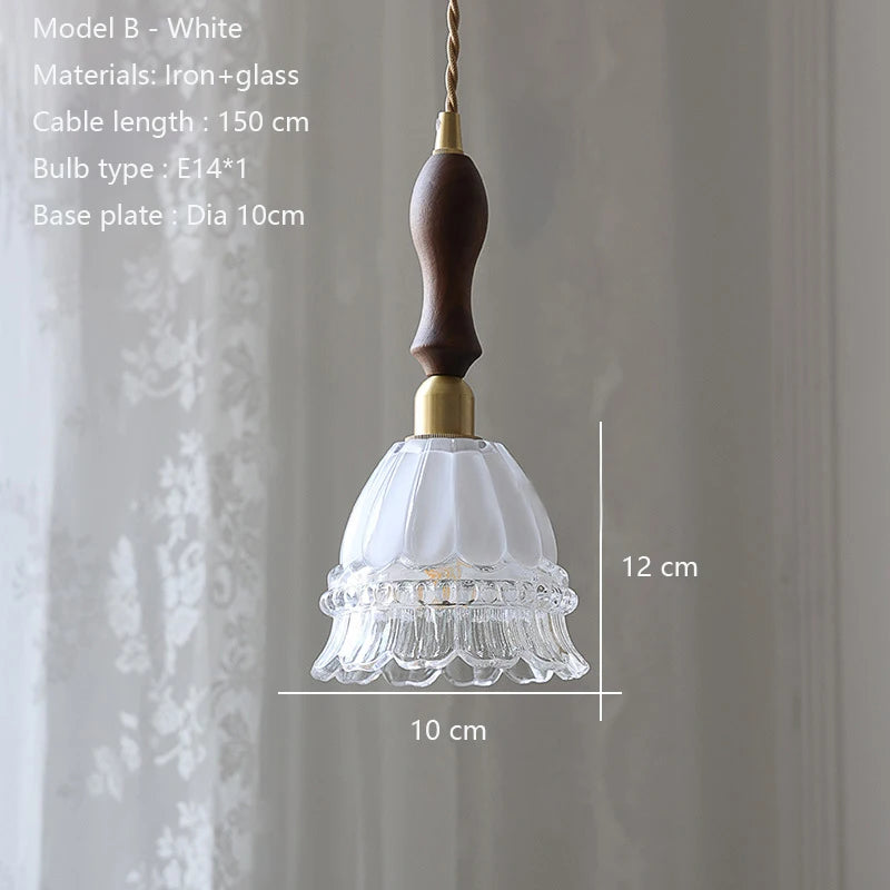 lustre moderne en verre pour éclairage intérieur vintage - vue 12 sur 12