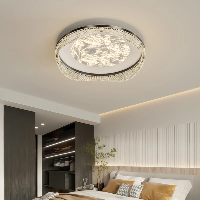 plafonnier moderne en laiton design créatif minimaliste pour intérieur - vue 4 sur 26