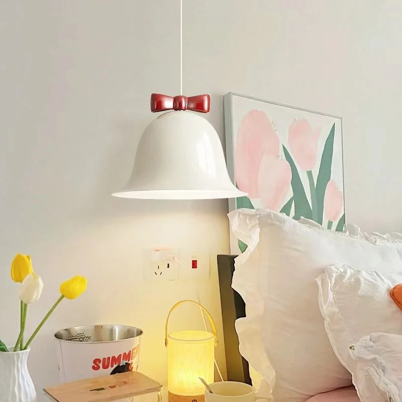 Suspension pour enfants avec nœud papillon lampe suspendue colorée pour salon Table de Bar - vue 5 sur 19