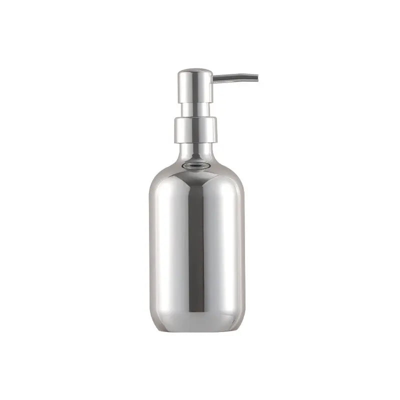 distributeur de savon désinfectant argent rechargeable 300 à 500 ml - vue 12 sur 14