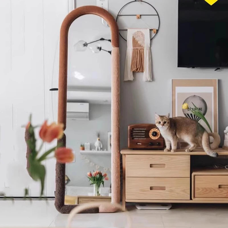 miroir nordique moderne pour décoration créative et esthétique - vue 6 sur 9