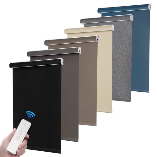 Store enrouleur motorisé wifi occultant protection uv intérieur