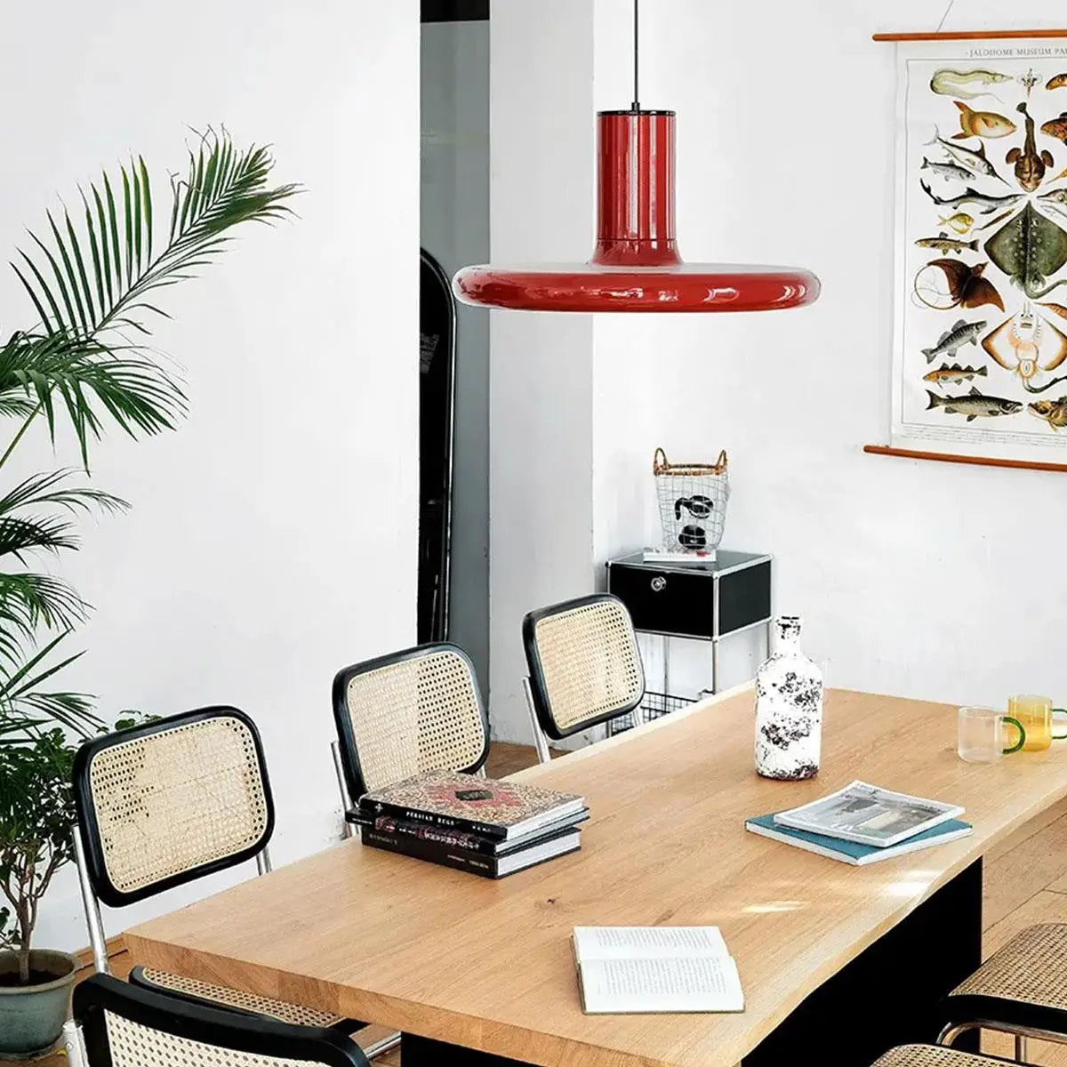 Modern and minimalist pendant light for elegant interior decor - vue 3 sur 8