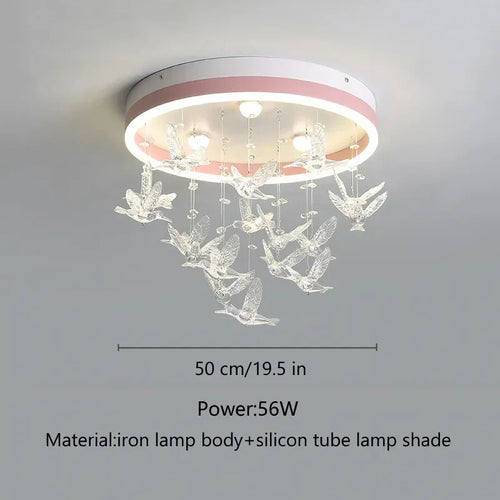 lustre sandyha moderne à leds décoratif pour enfants - vue 7 sur 10