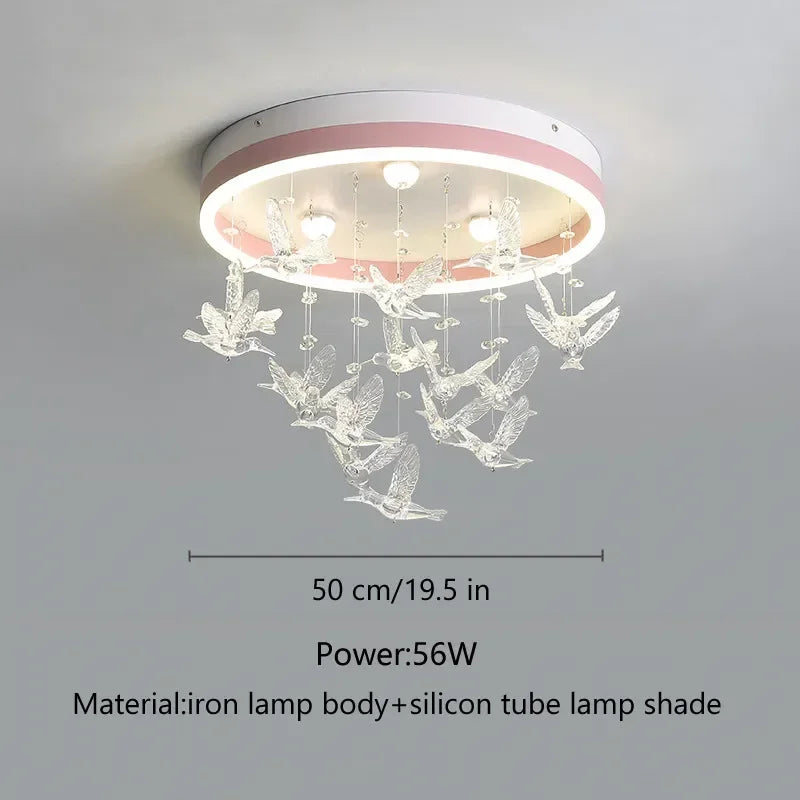 lustre sandyha moderne à leds décoratif pour enfants - vue 6 sur 10