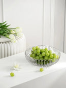 Nordic Stainless Steel Fruit and Vegetable Basket, Bread Baskets for Kitchen, Restaurant, Hotel, Coffee Table, Home Decoration