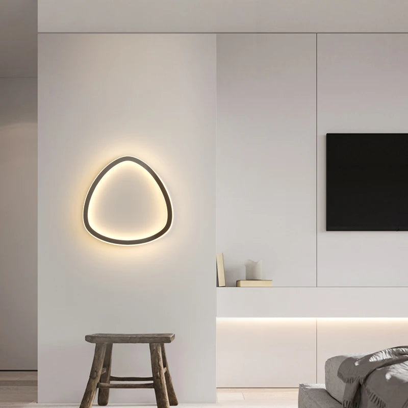 Chambre chevet Simple appliques Style moderne chambre allée couloir lampe Style créatif personnalité Loft décor applique murale LED lumière - vue 3 sur 14