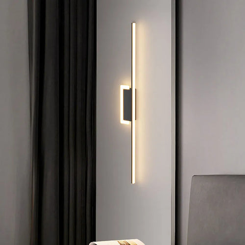 applique murale LED moderne pour salon Grille TV fond chambre chevet applique murale intérieur décor à la maison luminaire Lustre - vue 6 sur 23