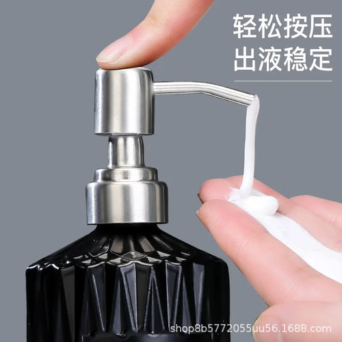 nouveau flacon en verre pour shampoing et désinfectant mains - vue 3 sur 20