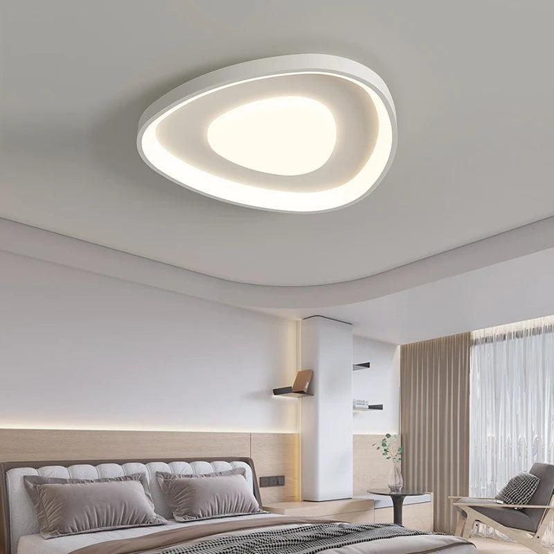 lustre led minimaliste moderne avec protection des yeux anti-bleue - vue 6 sur 12