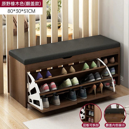armoires à chaussures modernes de rangement vertical design japonais - vue 18 sur 21