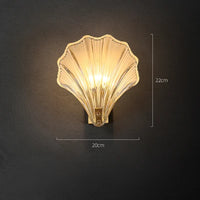 applique murale led en cristal doré à intensité variable