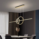 Modern minimalist LED chandelier for home decor
