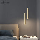 Minimalist copper pendant light for elegant interior decor