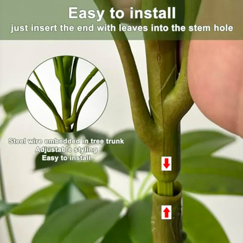 plantes artificielles tropicales pour décoration intérieure et extérieure - vue 4 sur 18