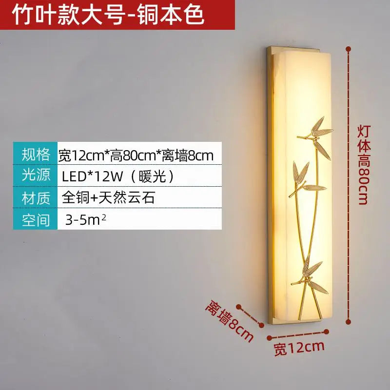 applique murale vintage en marbre à led pour extérieur jardin et cour - vue 14 sur 15