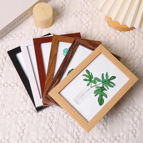Free customized photo printing and frame, high-end solid wood frame production, customized gift for friends, family photo group - vue 2 sur 12