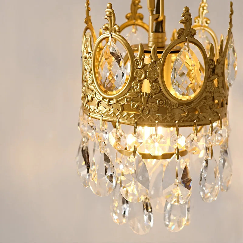 applique murale en cristal rétro pour décoration intérieure élégante - vue 7 sur 9