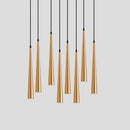 suspension led anti-éblouissement à intensité variable tube long