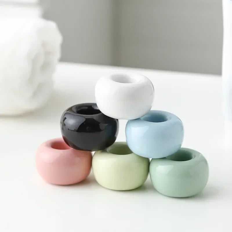 support de rangement pour brosse à dents en céramique